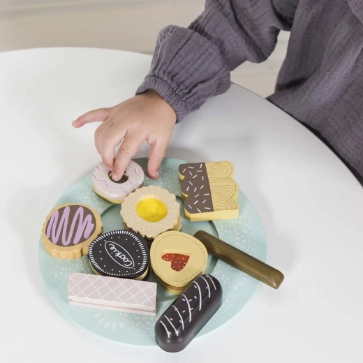 Pastelfarver og realistiske detaljer