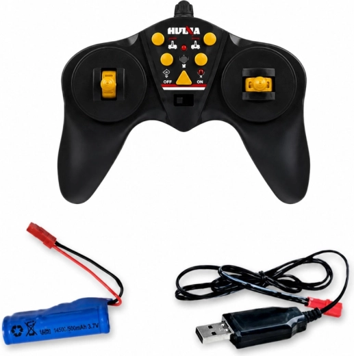 RC-styring 2,4 GHz + genopladeligt batteri