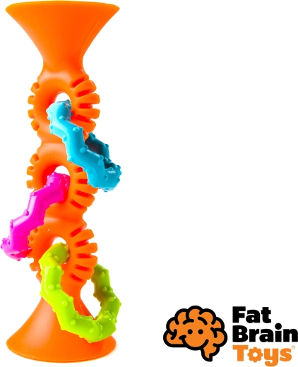 Fat Brain rangle og bidering pipSquiz Loops orange