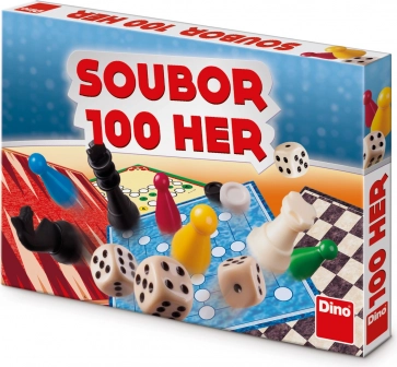 Dino sæt med 100 spil