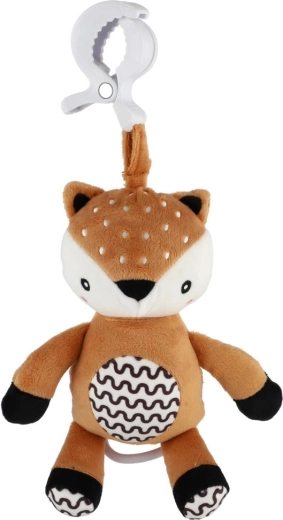 Blød plys og kontrastdetaljer for sanseudvikling