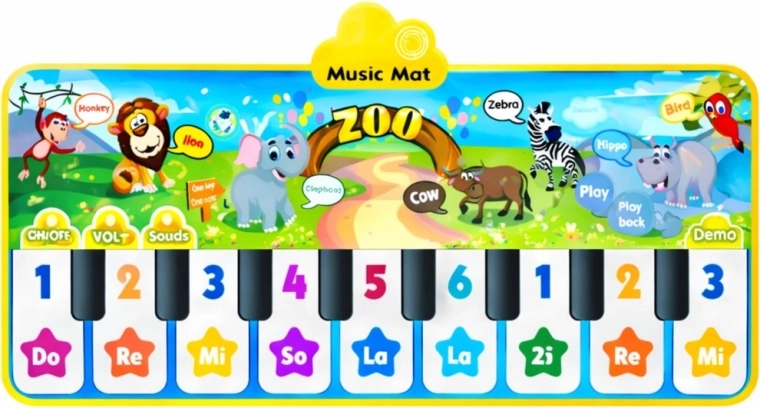 10 tangenter og 10 melodier til de første musikalske skridt