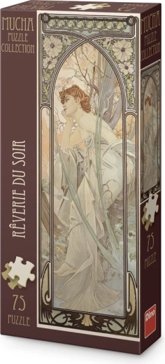 Dino panoramapuzzle Alfons Mucha – Aftenens drøm (75 brikker)