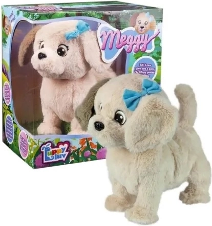 TMT Huggy Luv interaktiv plyshund Meggy labrador