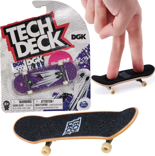 Tech Deck fingerboard DGK Duszek med klistermærker