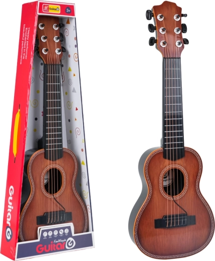 Børne klassisk guitar lysebrun - 1 stk.