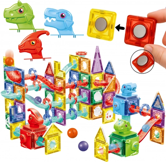 170 dele til store 3D-byggerier og kuglebane
