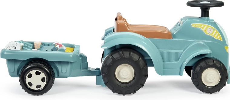 Aftagelig trailer til legetøj og klodser