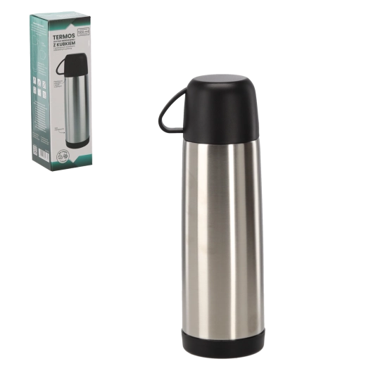 Termoflaske med krus 500 ml