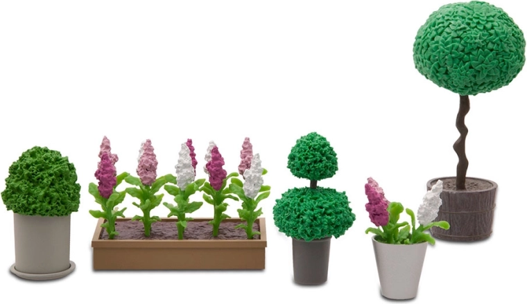 Lundby sæt med blomster og planter til dukkehus