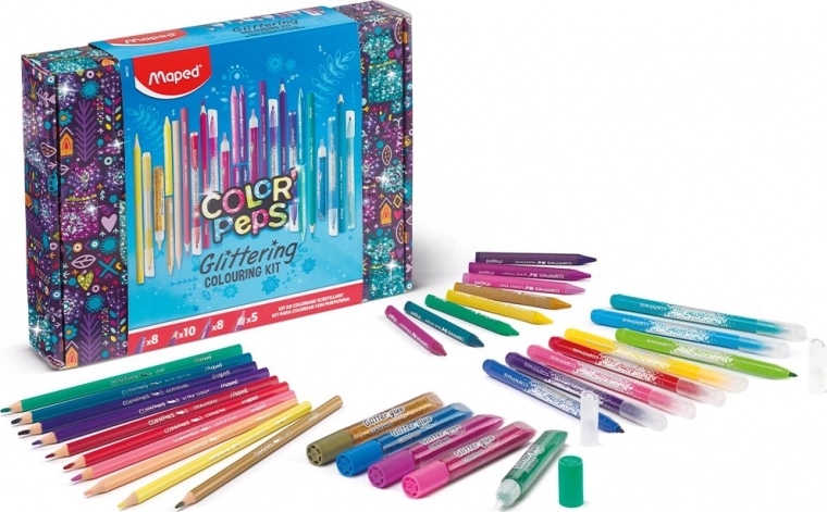 Kreativ kuffert Creativ Glitter