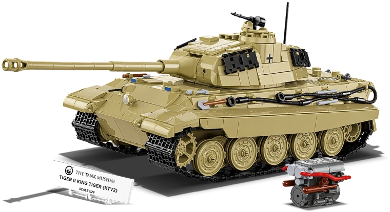 Imponerende model i skala 1:28