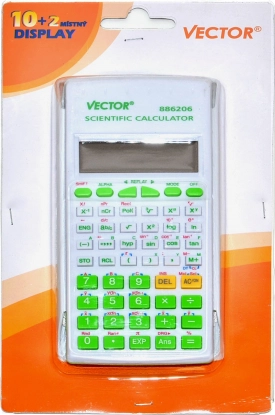 Videnskabelig lommeregner grøn‑lilla