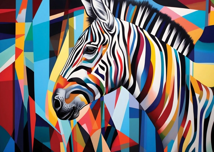 Puslespil zebra 1000 brikker