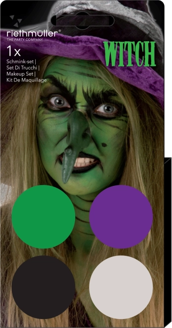 Make-up sæt til hekse ansigt