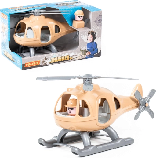 Polesie Thunder safari militærhelikopter - 1 stk.