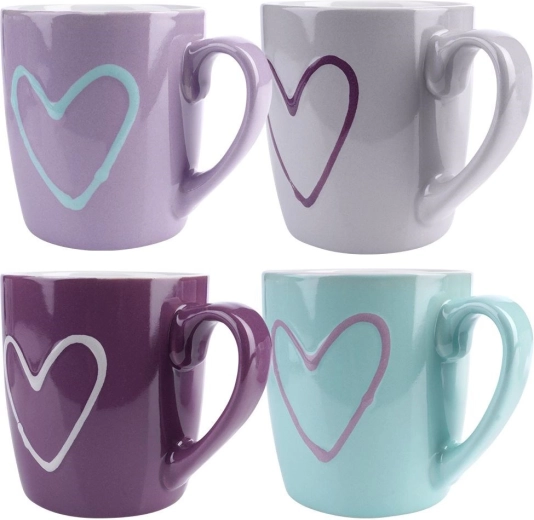 Fin hjerte-dekoration til enhver servering