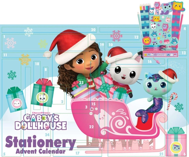 Papirvarer-adventskalender Gábi's Dollhouse