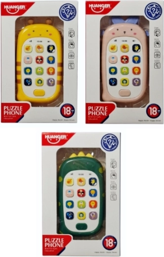 Legetelefon til småbørn - 1 stk.