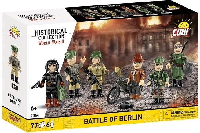 COBI byggesæt Slaget om Berlin (77 dele, 6 figurer)