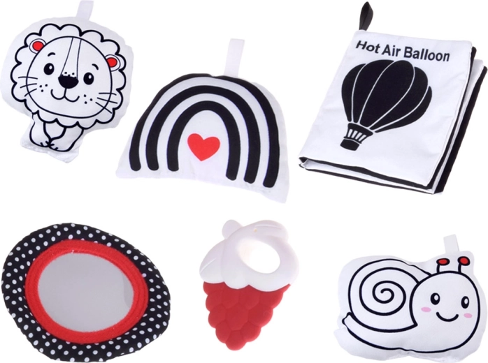 Ophængte legetøj til motorik og udforskning