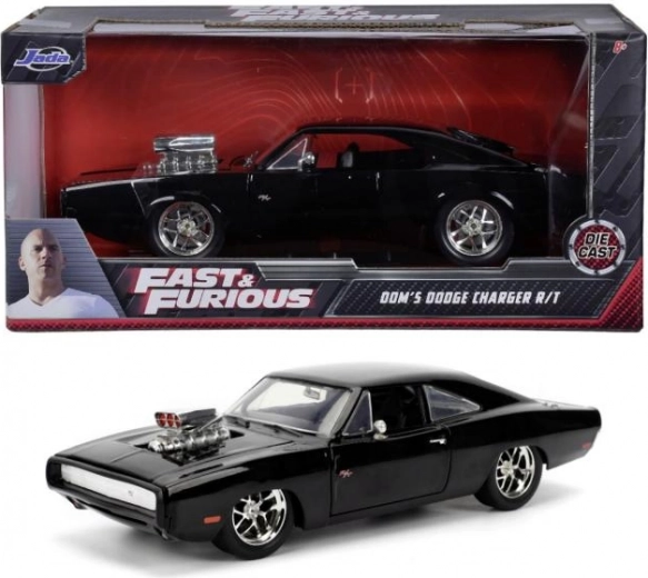 Fast & Furious 1970 Dodge Charger 1:24 metalmodelbil