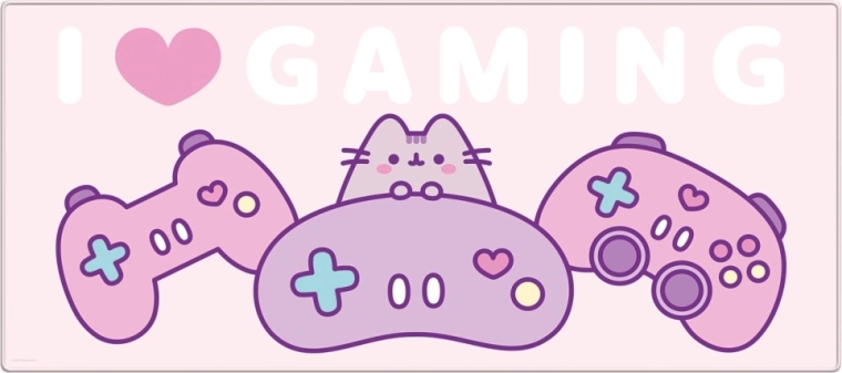 Gaming-musemåtte PUSHEEN 90 × 40 cm