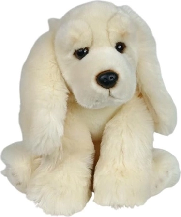 Plys hund – lys spaniel, siddende 28 cm