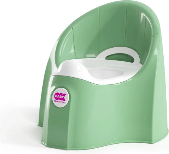 OK Baby ergonomisk potte Pasha med udtagelig skål, mint