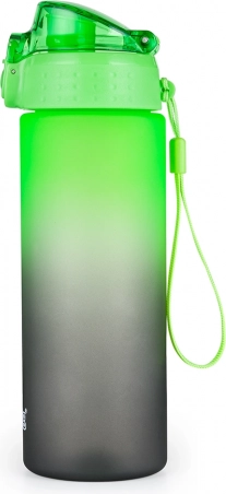Drikkeflaske OXY Click Ombre sort-grøn 600 ml