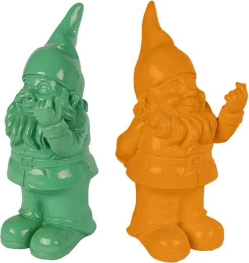 Porcelæns sparegris i form af en nisse