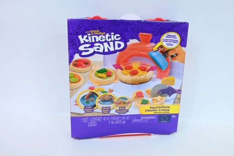 SPIN Kinetic Sand klemmepizza