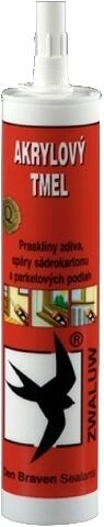 Acrylfugemasse 280 ml hvid DEN BRAVEN