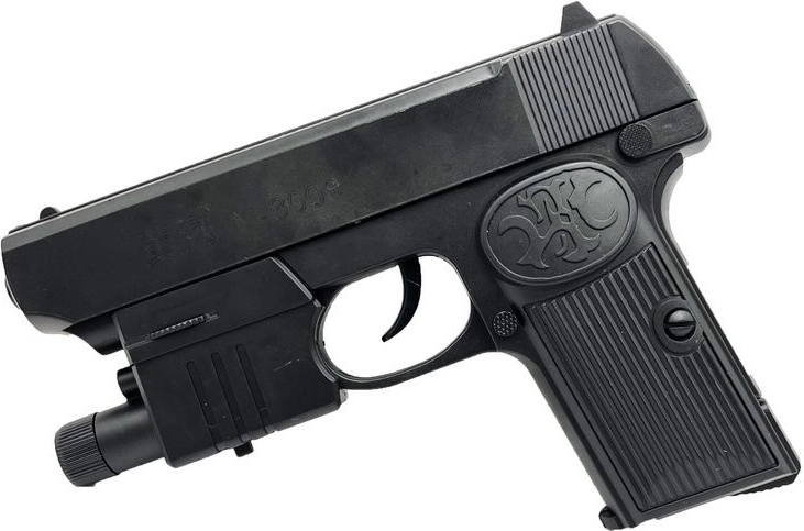 Kuglepistol med lyseffekt