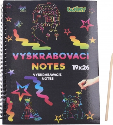 Skrab notes stor 10 ark