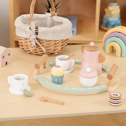 Pasteldesign, der indbyder til leg