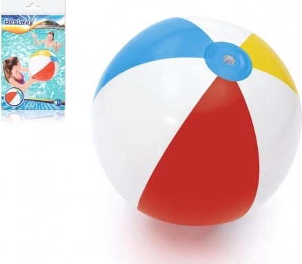 Oppustelig strandbold BESTWAY 51 cm – klassisk flerfarvet