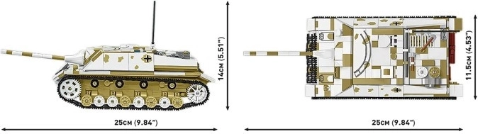 Realistisk model i skala 1:28 og bevægelige bælter