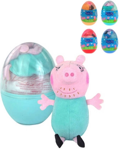 Kreativt sæt: lav din egen plysbamse Peppa Pig i et æg - 1 stk.