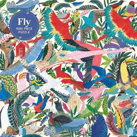 Chronicle Books puslespil Fugle flyver 1000 brikker