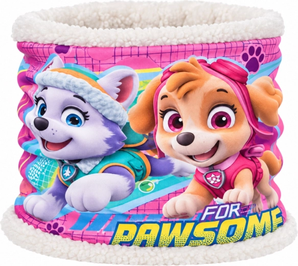 Børnehalsedisse Paw Patrol Skye og Everest hvid