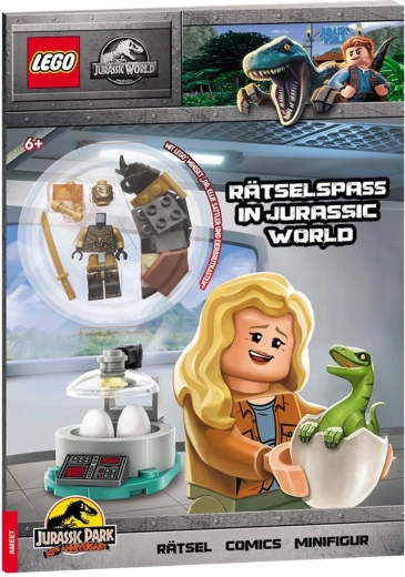 LEGO Jurassic World – sjov opgaveløsning i Jurassic World med minifigur af Dr. Ellie Sattler - 1 stk.