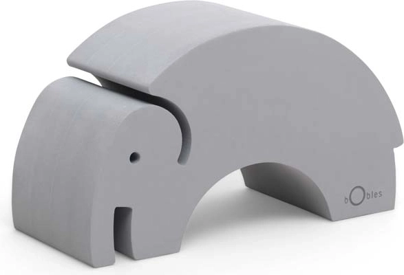 bObles elefant S Cloudy Blue – sensorisk balancelegetøj