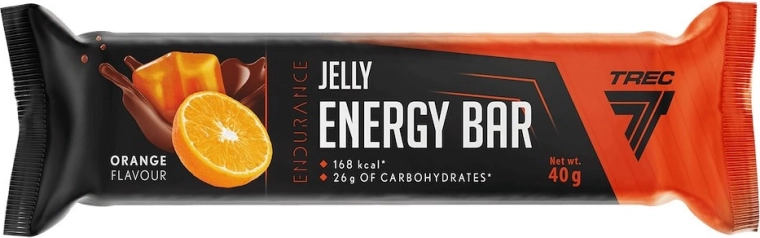 Trec Endurance energigelébar med appelsinsmag 40 g