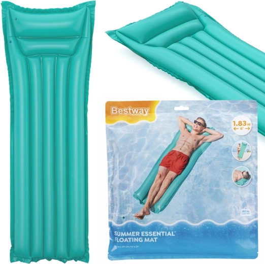 Oppustelig strandluftmadras 183 × 69 cm BESTWAY