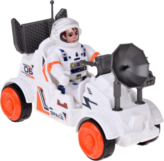 Køretøjer, satellit og astronauter
