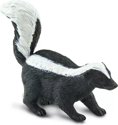 Figur af stribet skunk Safari Ltd. - 1 stk.