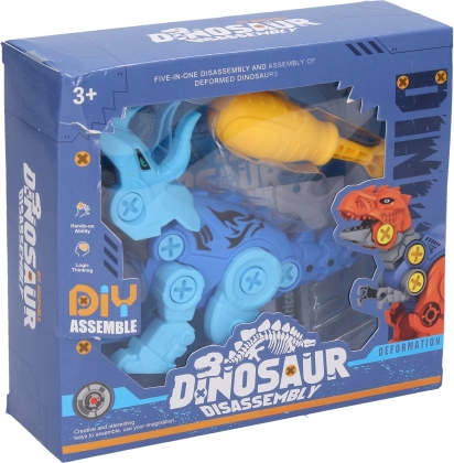 Skruetræks-triceratops dinosaur 16 cm