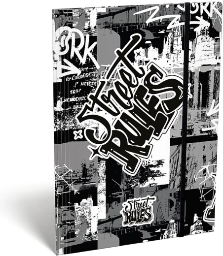 LizzyCard A4 dokumentmappe Street Rules