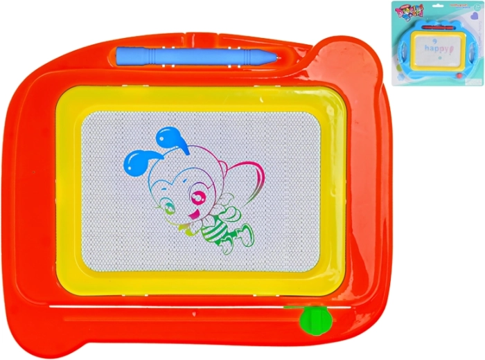 Magnetisk tegnetavle 21 × 17 cm til børn